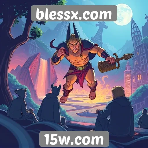 Explorando a comunidade de jogos no blessx.com